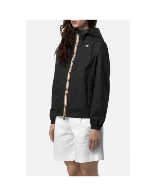 K-Way Lil 2.0 Plus Jacket in het Black