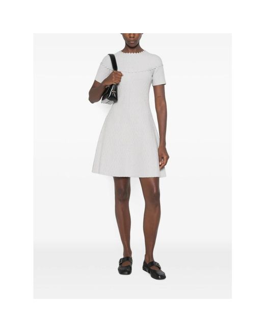Emporio Armani White Short Dresses
