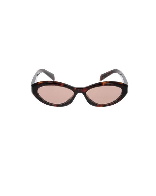 Prada Accessoires ,Bruin ,Stijlvolle Zonnebril Voor Modieuze Looks in het Black