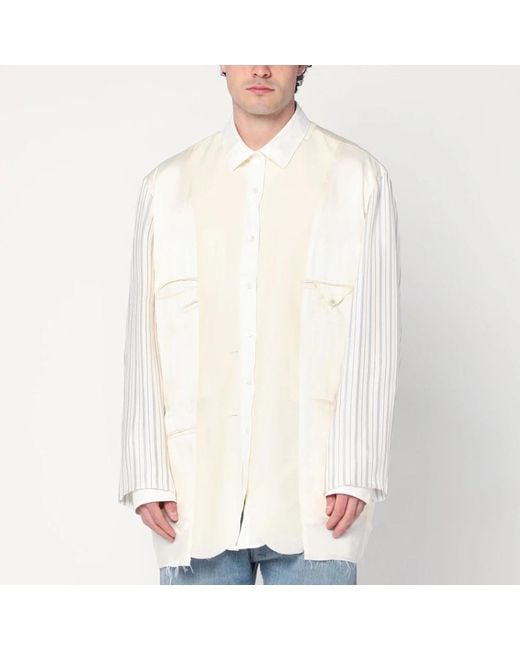 Maison Margiela White Casual Shirts for men