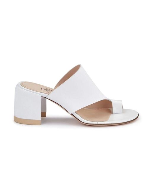 Agl Attilio Giusti Leombruni White High heel sandalen