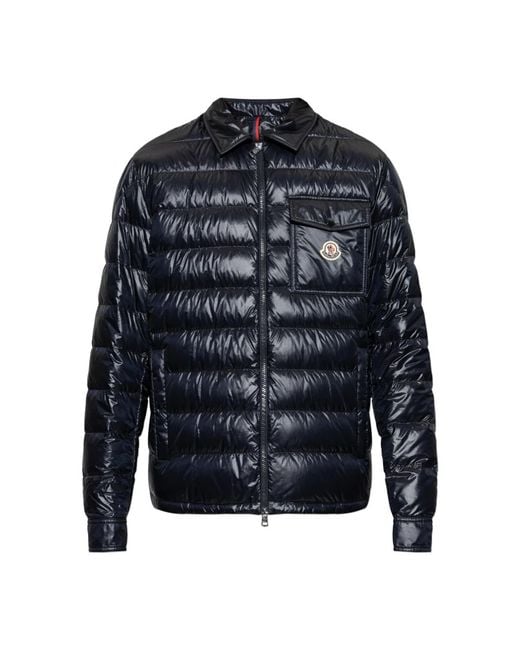 Moncler Mourillon Down Jacket in het Blue voor heren