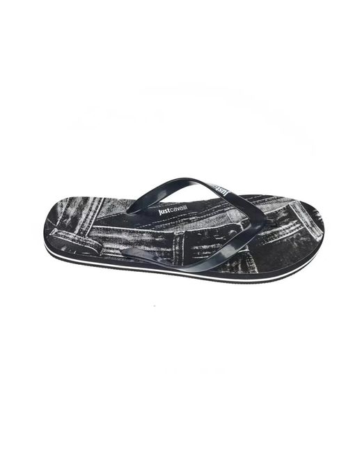 Flip Flops di Just Cavalli in Black da Uomo