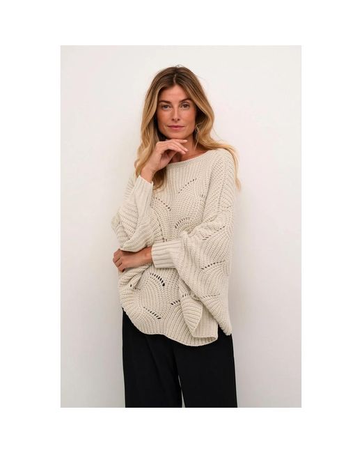 Cream Natural Ponchos