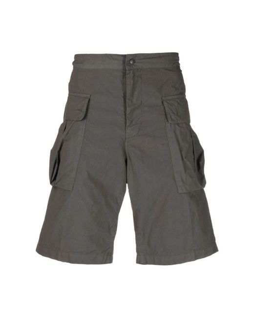 Aspesi Gray Casual Shorts for men