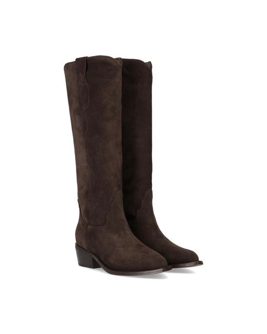 Duccio Del Duca Brown Texan Boot