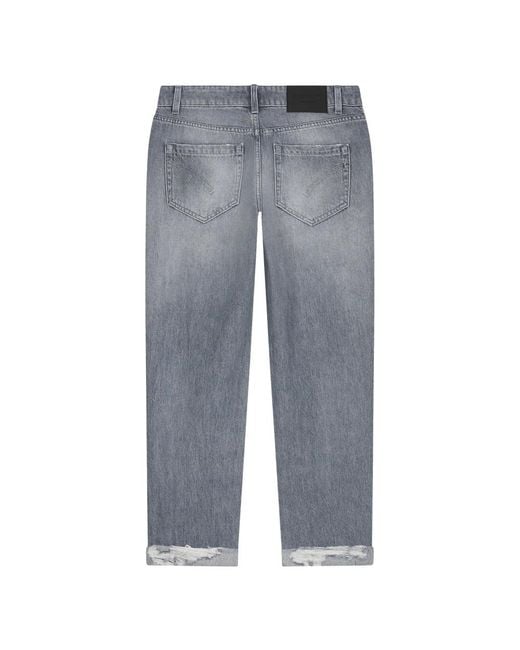 Dondup Straight Jeans in het Blue
