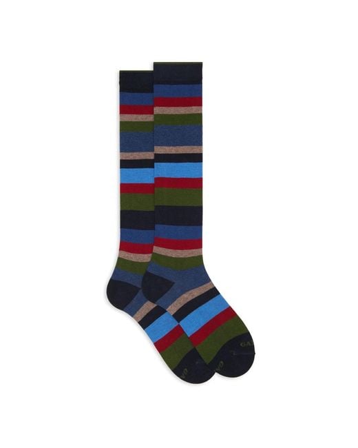 Socks Gallo de hombre de color Blue