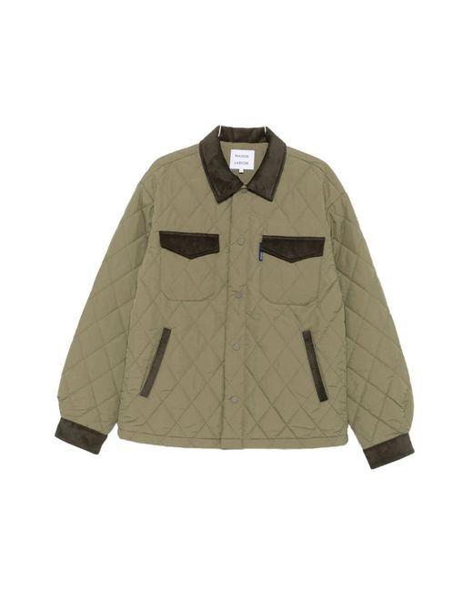 Winter Jackets Maison Labiche de hombre de color Green