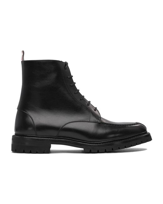Lace-Up Boots di Thom Browne in Black da Uomo