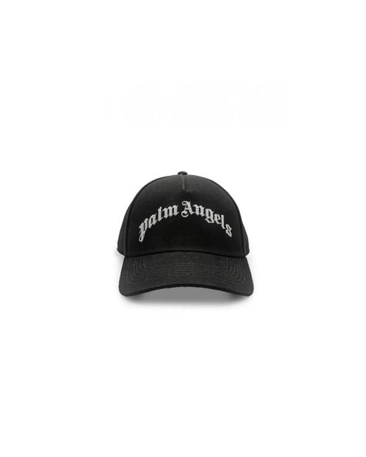 Palm Angels Black Hats & Caps for men