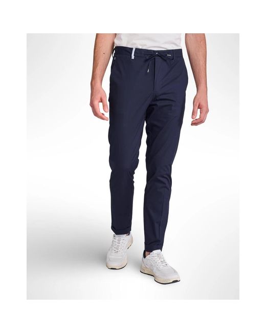 Premiata Blue Slim-Fit Trousers for men