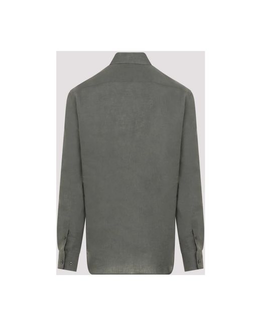 Giorgio Armani Gray Casual Shirts for men