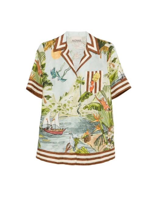 ALÉMAIS Green Blouses