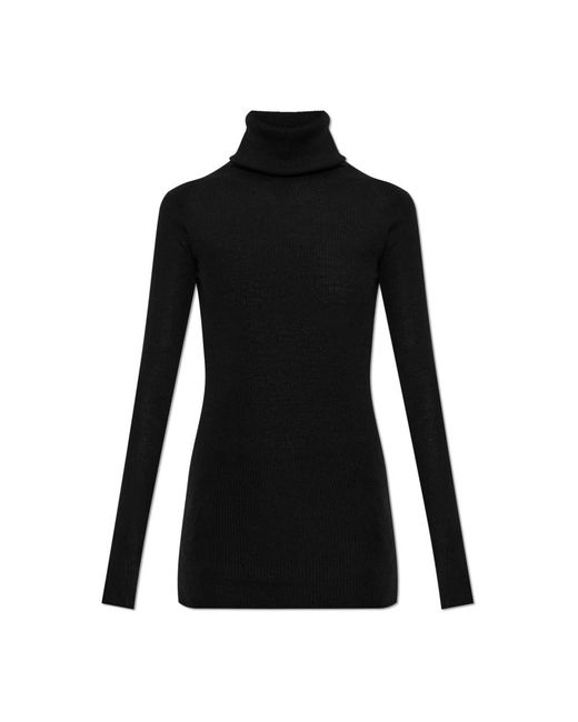 Rick Owens Black Turtlenecks