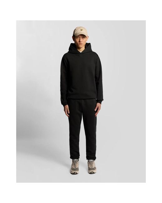 Lyle & Scott Black Hoodies for men