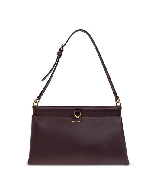 Etro Purple Talk Mini Schultertasche
