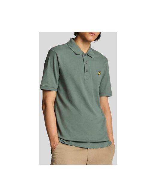 Lyle & Scott Green Polo Shirts for men