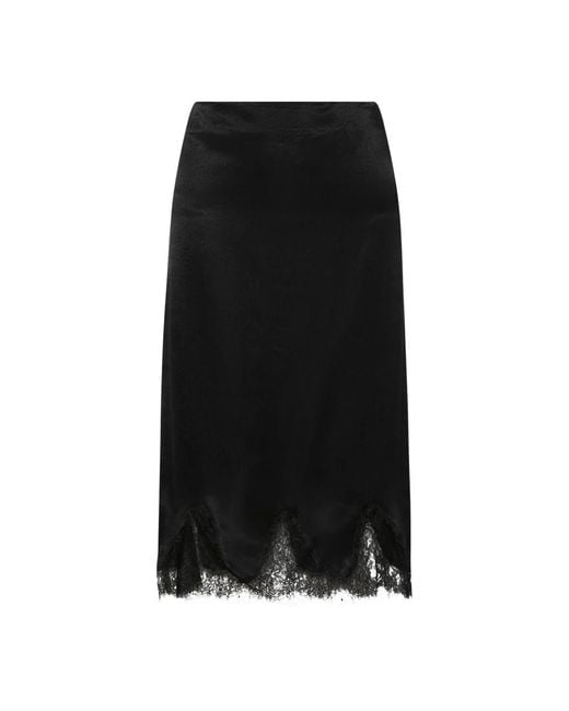 Marella Midi Rok in het Black