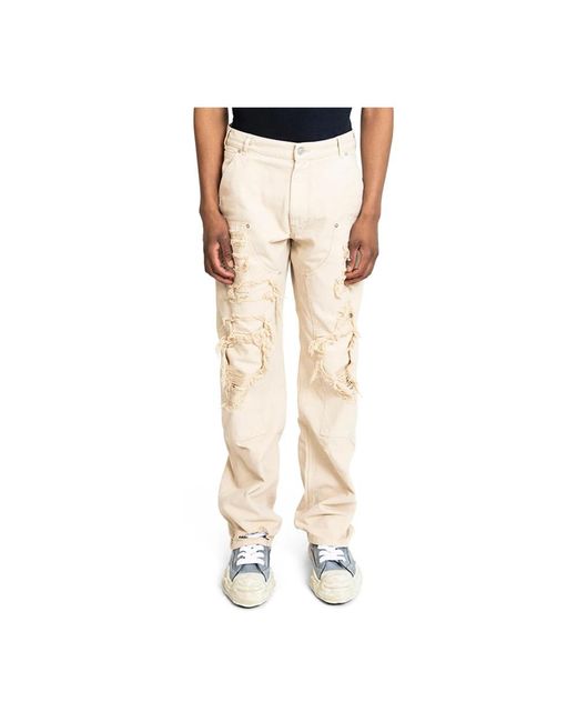 Trousers > straight trousers 1017 ALYX 9SM pour homme en coloris White