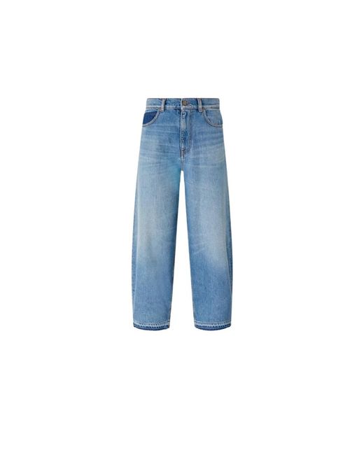 Pinko Blue Cropped Jeans