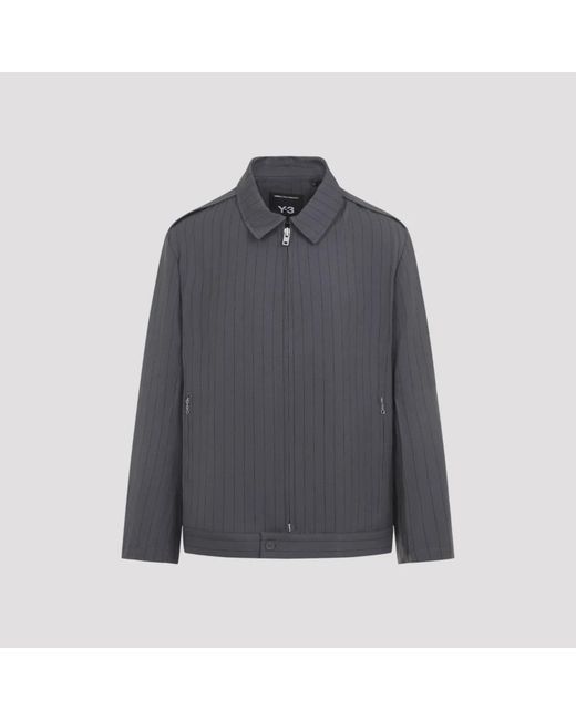 Y-3 Gray Bomber Jackets for men