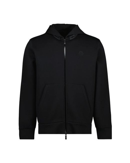 Moncler Black Zip-Throughs for men