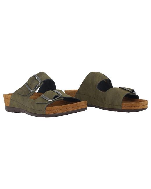 Rohde Schoenen ,Groen ,Groene Damessandaal Voor Zomer/Lente in het Green