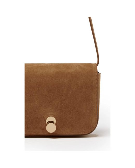 Fabiana Filippi Brown Cross Body Bags
