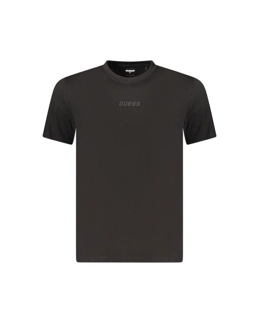 Guess Black Organic Cotton Men T for men