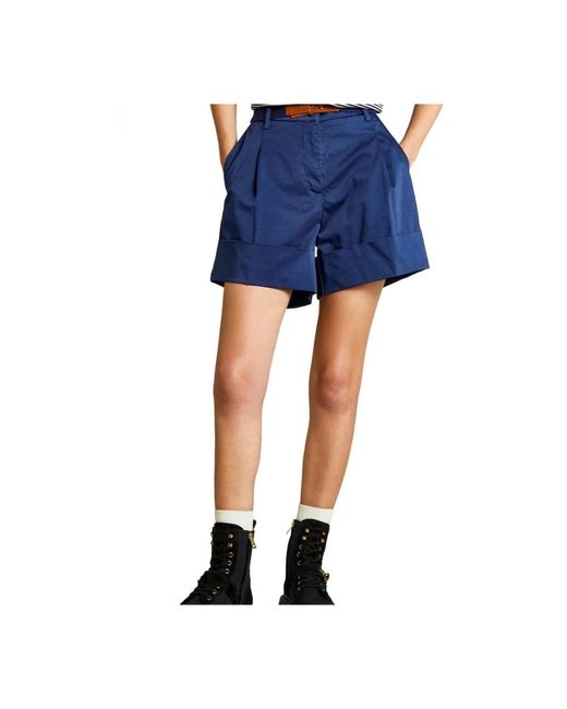 Casual shorts Fay de color Blue