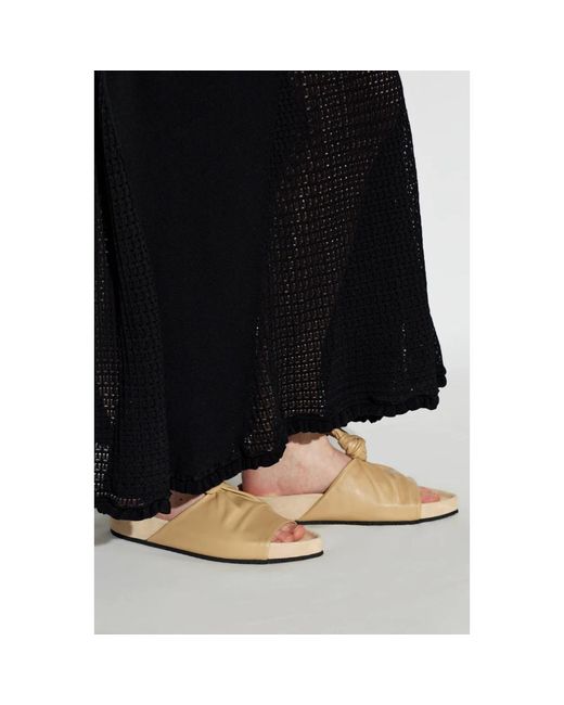 Sliders Lanvin de color Brown