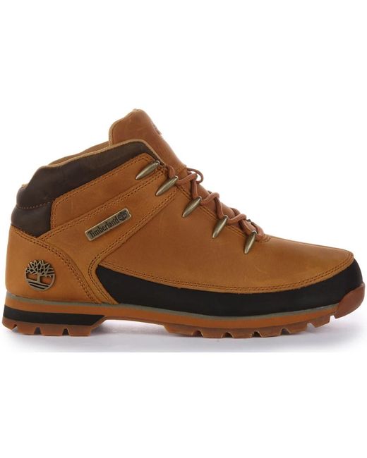 Timberland Brown Lace-Up Boots for men