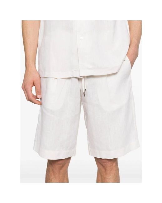 Herno White Casual Shorts for men
