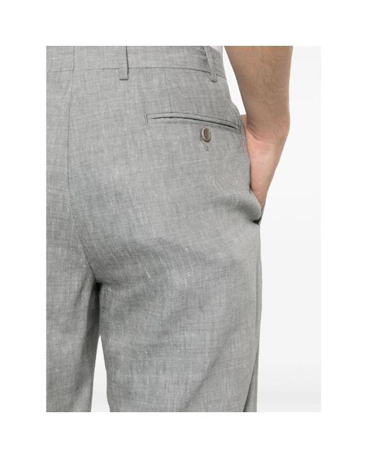 Canali Gray Single Breasted Suits for men