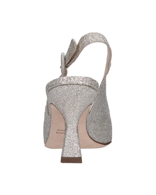 Lella Baldi Schoenen ,Leer Lb 725Sa Glitterghiaccio in het Gray