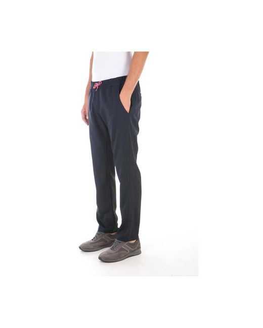 Daniele Alessandrini Blue Slim-Fit Trousers for men
