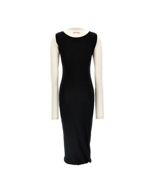 Marni Black Midi Dresses