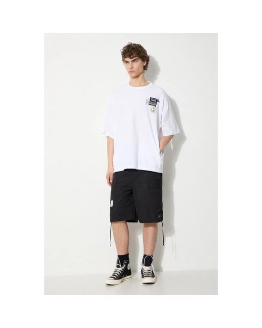 Undercover Name Collage Tee in het White voor heren