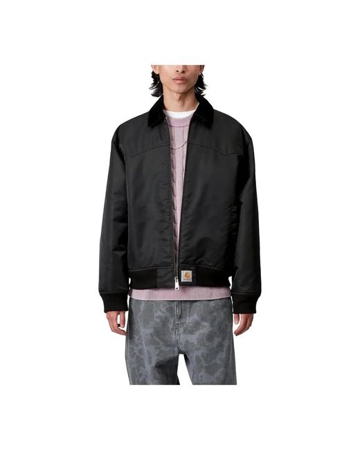 Bomber Jackets Carhartt pour homme en coloris Black