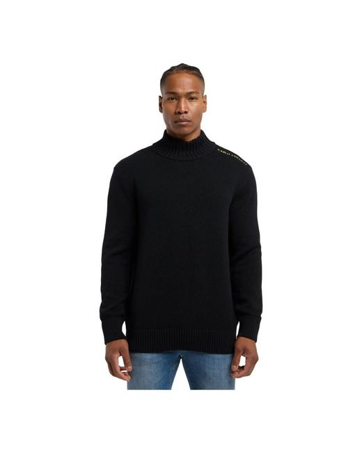 carlo colucci Black Turtlenecks for men