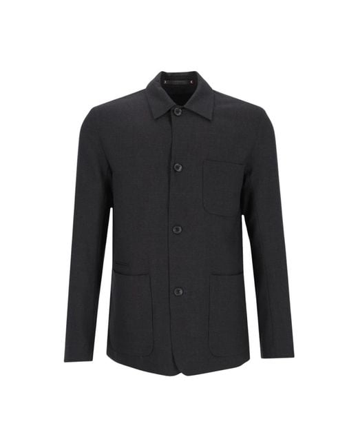 Light Jackets di Paul Smith in Black da Uomo