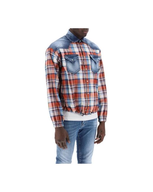 DSquared² Casual Shirts in het Blue voor heren
