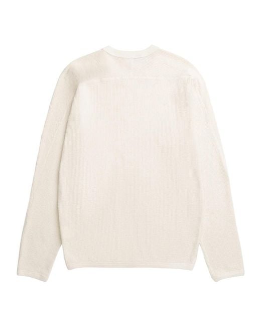 Norse Projects White Round-Neck Knitwear for men