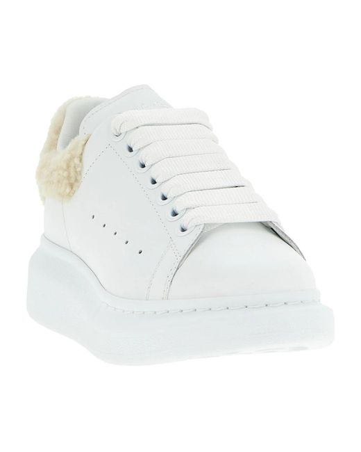 McQueen White Sneakers