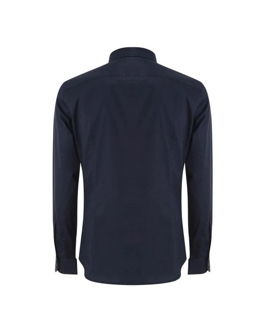 Fay Blue Casual Shirts for men