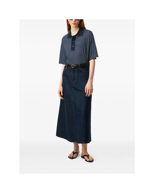 AMI Blue Polo Shirts