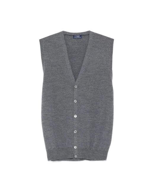 Cardigans Barba Napoli de hombre de color Gray