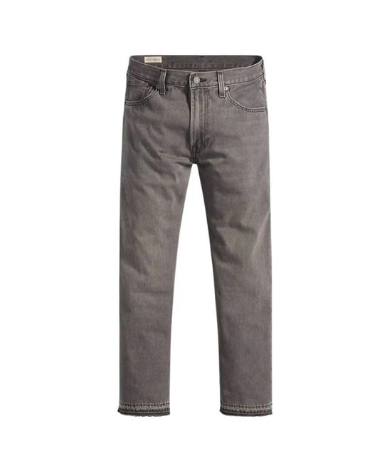 Levi's Gray Straight Fit Jeans for men