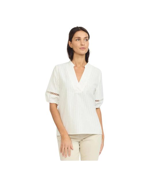 Blouses 2-Biz de color White
